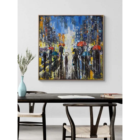 Traces of Yellow Dreams Oil Painting