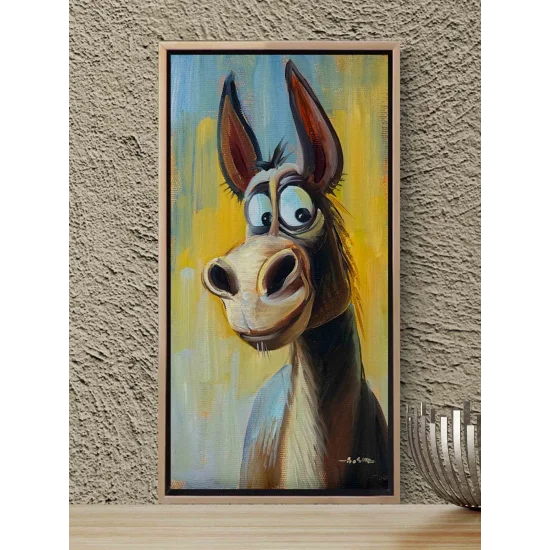 The Playful Donkey Oil Painting