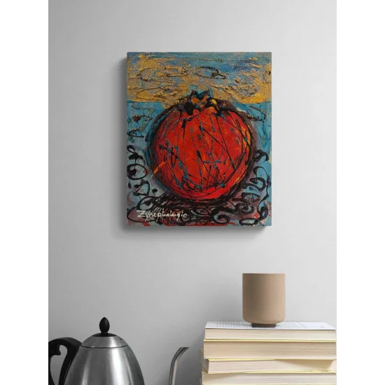 Narın İçindeki Ateş Yağlı Boya Tablosu