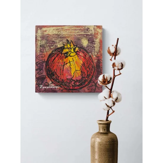 Narın Kalbi Yağlı Boya Tablosu