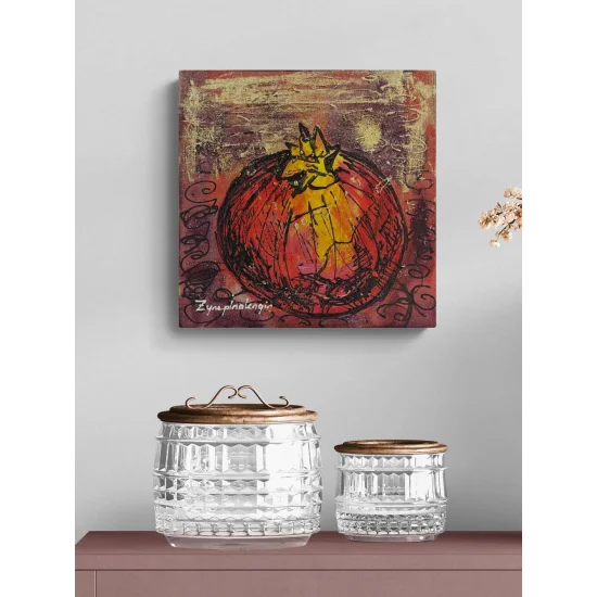 Narın Kalbi Yağlı Boya Tablosu