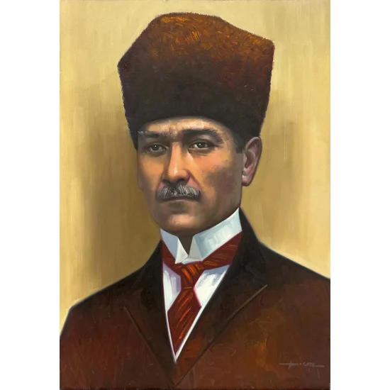 Traces of the Leader Oil Painting