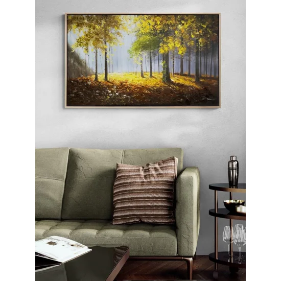 Ormanın Sırrı Yağlı Boya Tablosu