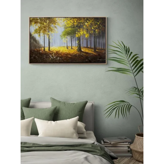 Ormanın Sırrı Yağlı Boya Tablosu