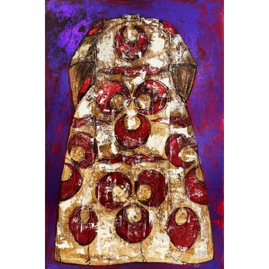 Ottoman Kaftan Oil Painting