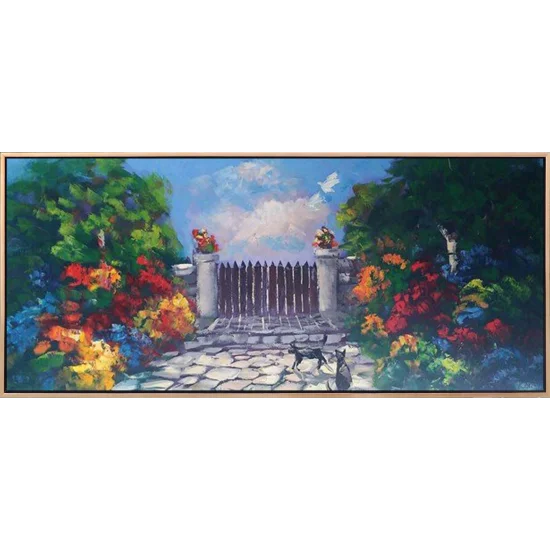 Ötelerin Kapısı Yağlı Boya Tablosu