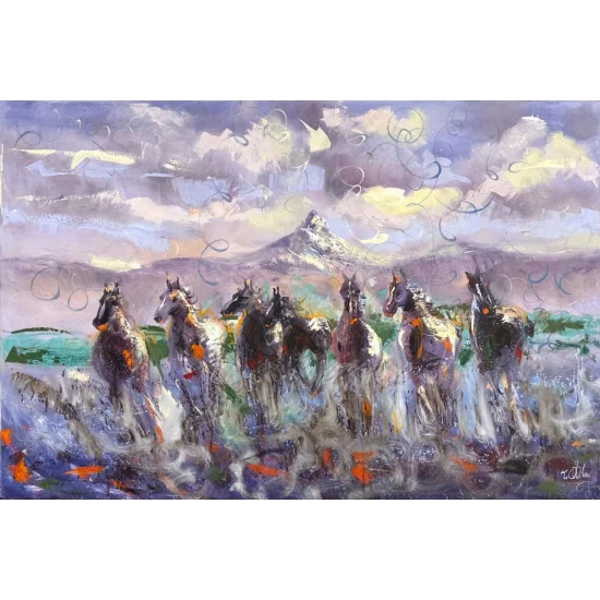 Toward Freedom Oil Painting