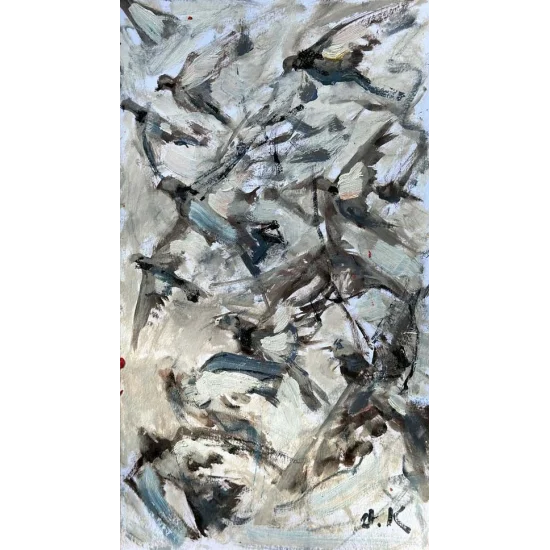 Freedom Flight Oil Painting