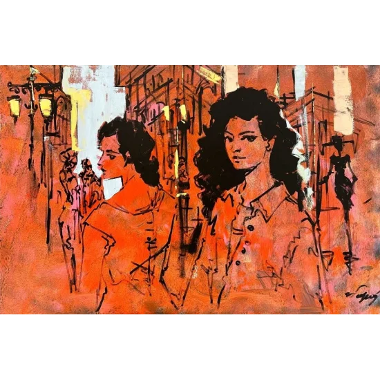 Ruhun Seüveni Yağlı Boya Tablosu