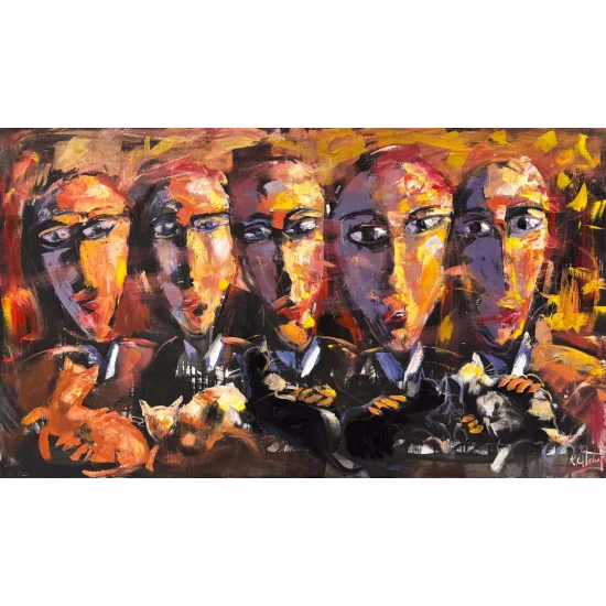 Ruhun Tınısı Yağlı Boya Tablosu