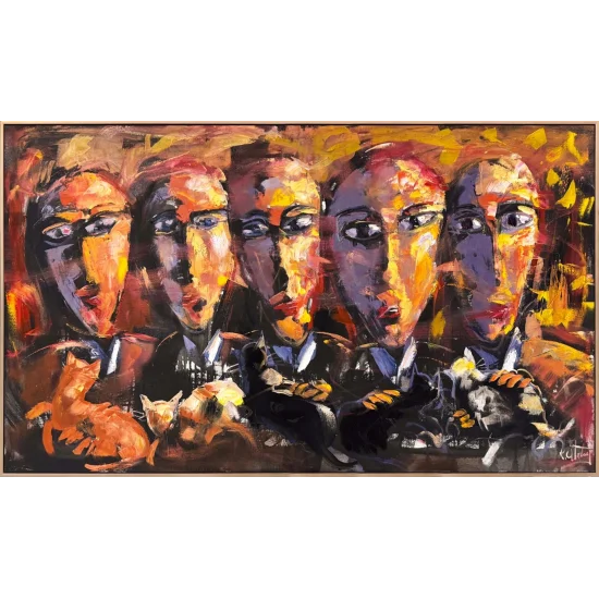 Ruhun Tınısı Yağlı Boya Tablosu