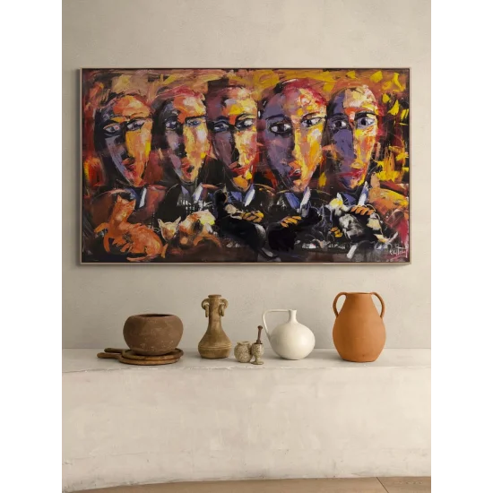 Ruhun Tınısı Yağlı Boya Tablosu