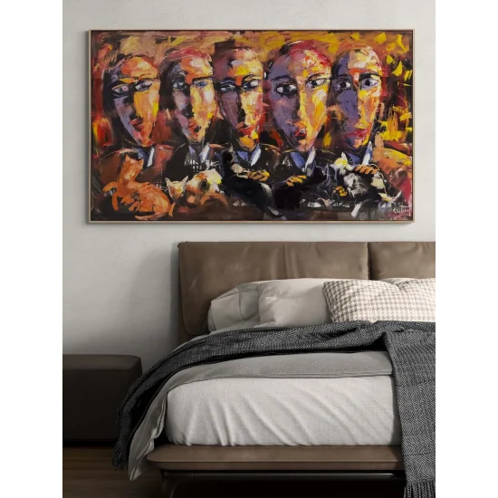 Ruhun Tınısı Yağlı Boya Tablosu