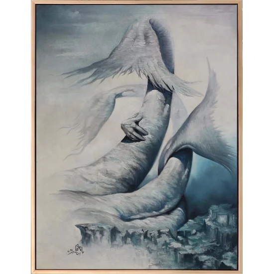 Dream Reality Oil Painting | Simurg Art Gallery