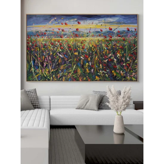 Rüzgarın Hatırası Yağlı Boya Tablosu