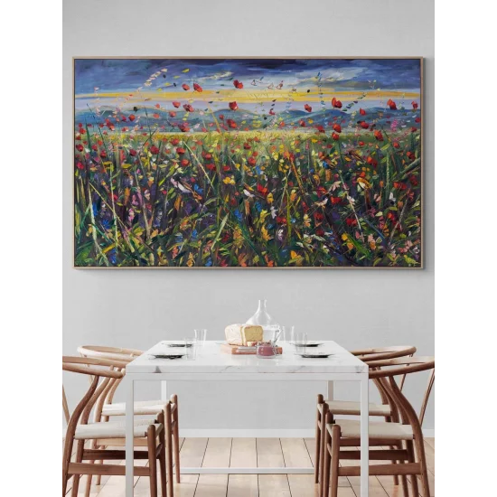 Rüzgarın Hatırası Yağlı Boya Tablosu