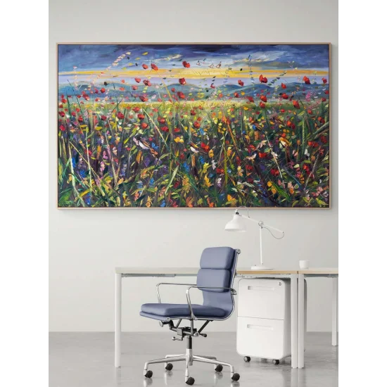 Rüzgarın Hatırası Yağlı Boya Tablosu