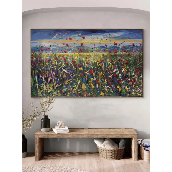 Rüzgarın Hatırası Yağlı Boya Tablosu