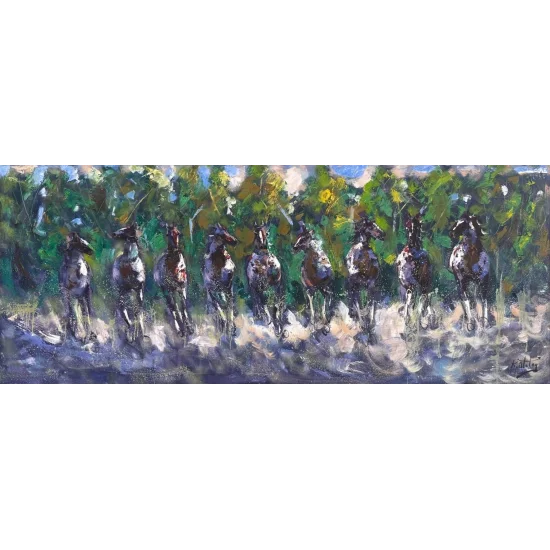 Those Who Came with the Wind Oil Painting