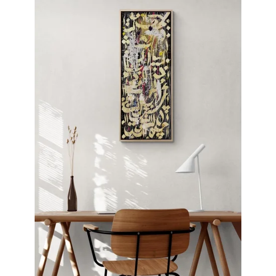 Safa-i Meşk Hat Sanatı Tablosu