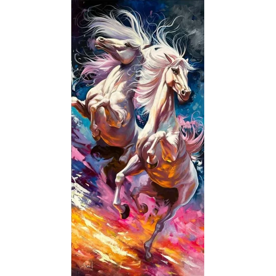 Splendid Elegance Of Purity Oil Painting