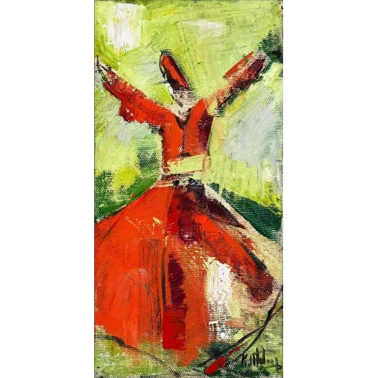 Semada Sessizliği Yağlı Boya Tablosu