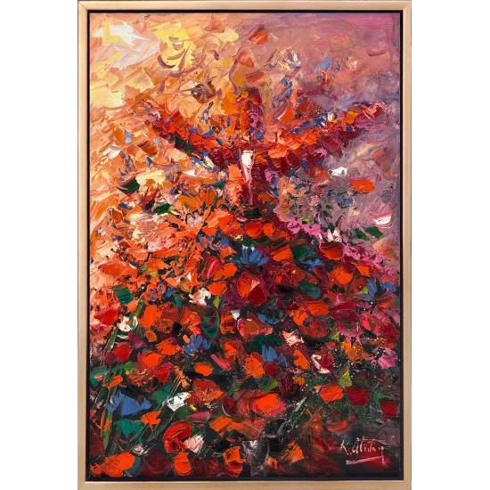 Semâzen-i Aşk Yağlı Boya Tablosu