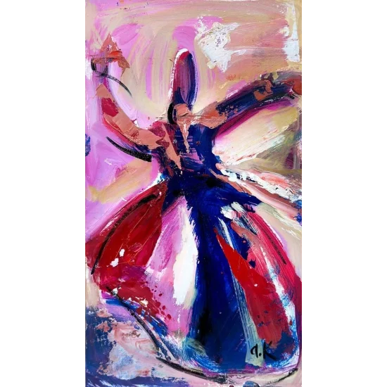 The Cry Of The Whirling Dervish Oil Painting