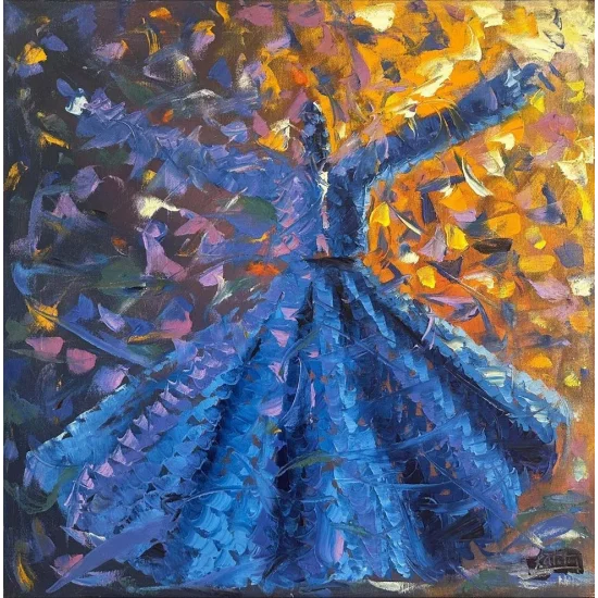 The Spirit of the Whirling Dervishes Oil Painting