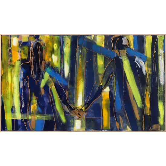 Sen ve Ben-İkimiz Yağlı Boya Tablosu