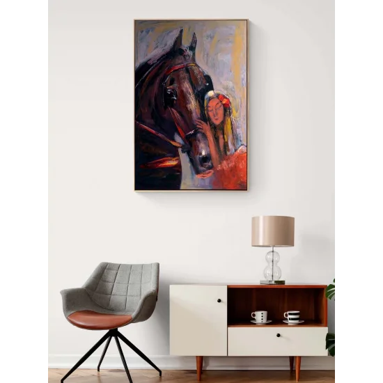 Seni Anlıyorum Yağlı Boya Tablosu