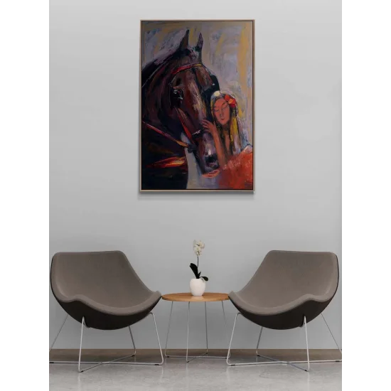 Seni Anlıyorum Yağlı Boya Tablosu