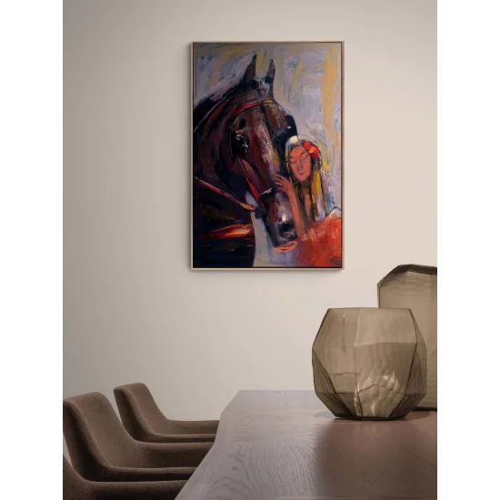 Seni Anlıyorum Yağlı Boya Tablosu