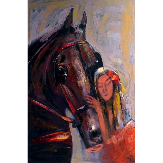 Seni Anlıyorum Yağlı Boya Tablosu