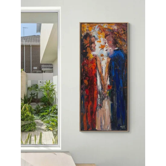 I Love You Oil Painting