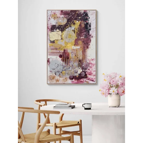 Silent Unfolding Oil Painting