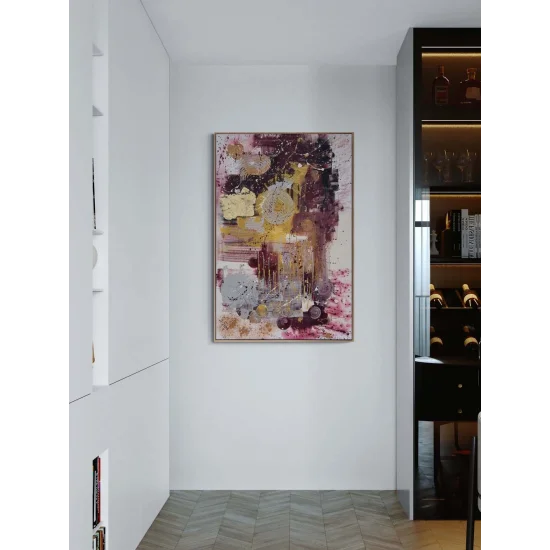 Silent Unfolding Oil Painting