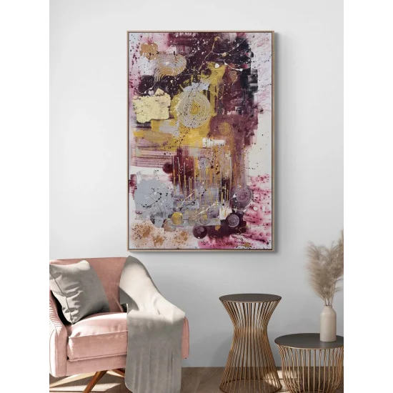 Silent Unfolding Oil Painting