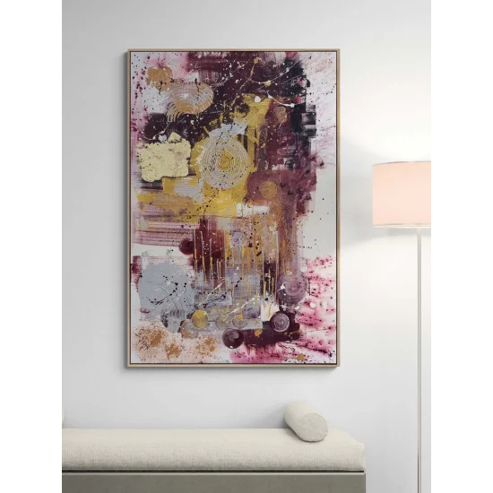 Silent Unfolding Oil Painting