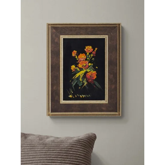 Sessiz Alevler Yağlı Boya Tablosu