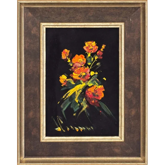 Sessiz Alevler Yağlı Boya Tablosu