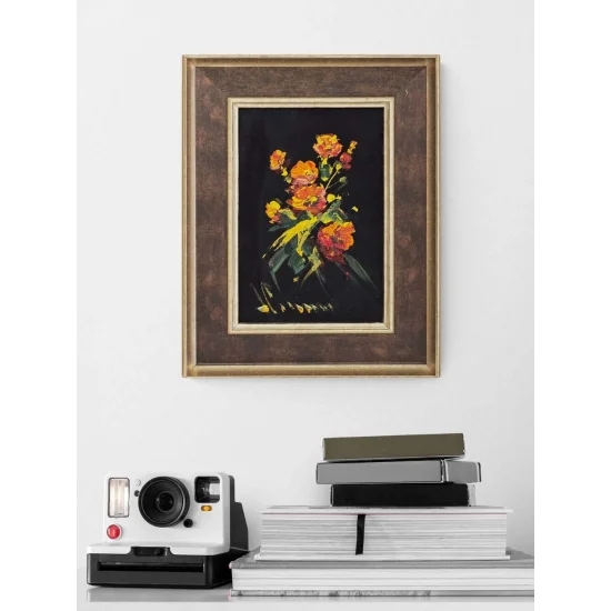 Sessiz Alevler Yağlı Boya Tablosu