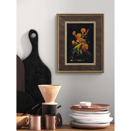 Sessiz Alevler Yağlı Boya Tablosu