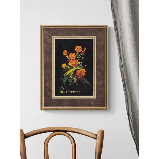 Sessiz Alevler Yağlı Boya Tablosu