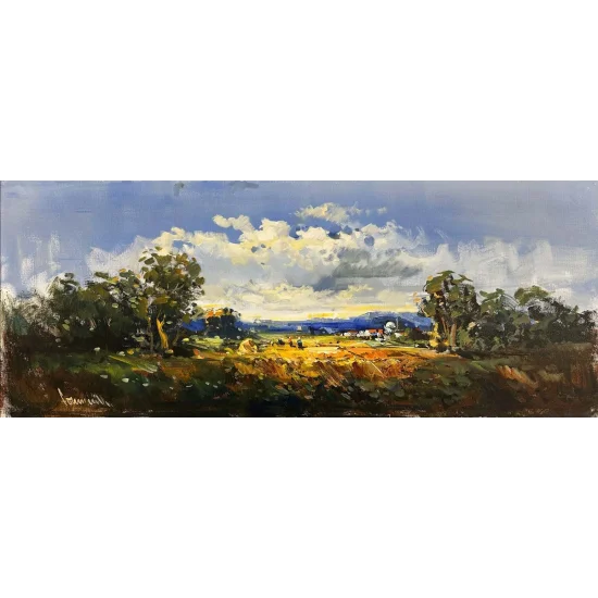 A Quiet Morning Oil Painting