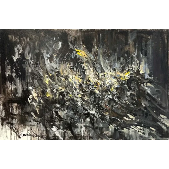 Sessiz Çığlıklar Yağlı Boya Tablosu