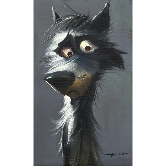 Silent Companion Oil Painting