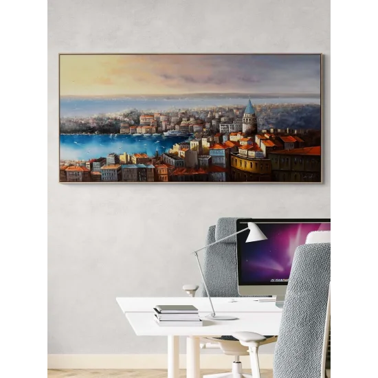 Sessiz Haliç Yağlı Boya Tablosu