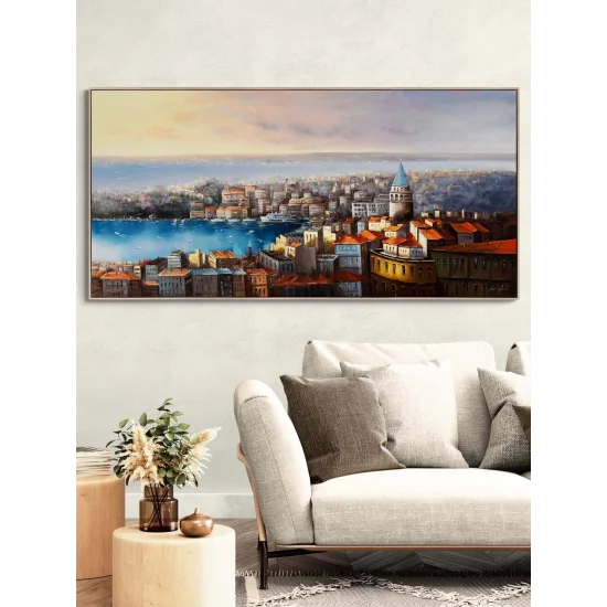 Sessiz Haliç Yağlı Boya Tablosu