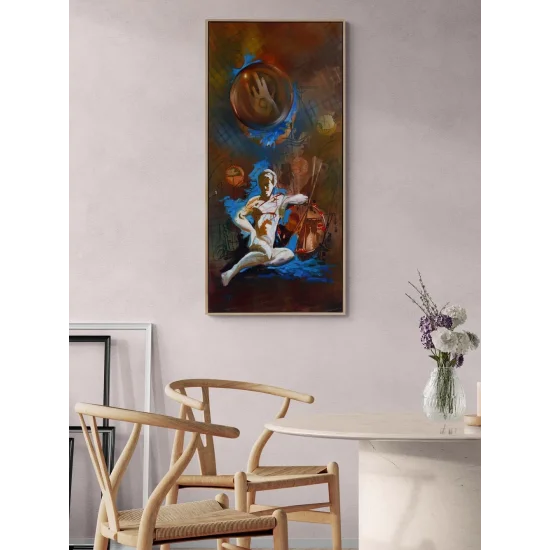 Sessiz Konser Yağlı Boya Tablosu